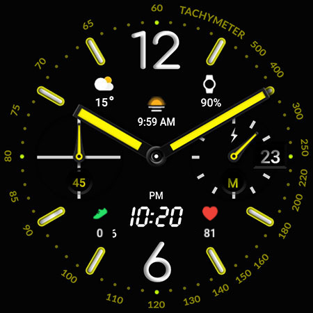 MIMIX MX03 09 Digi Watchface screenshot 27