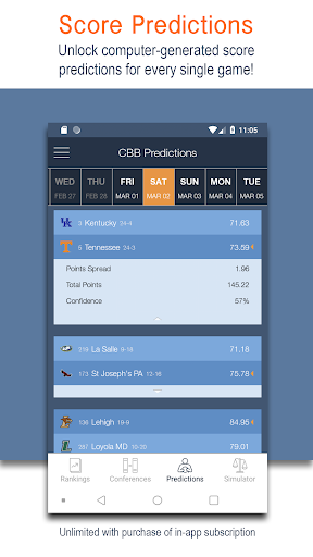 Screenshot of Versus Sports Simulator