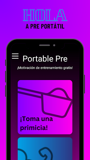 Vista previa de la aplicación