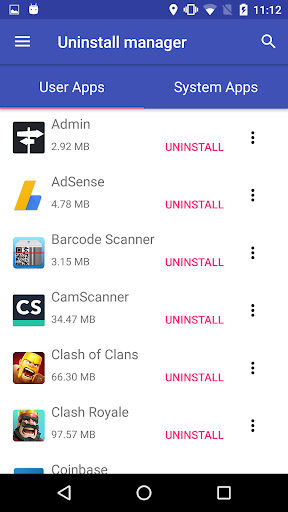 Application Manager Screen 2