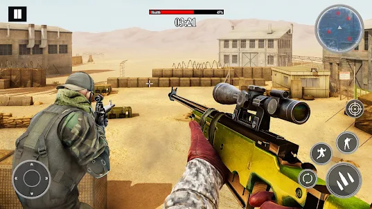 Army Desert Sniper: FPS Games