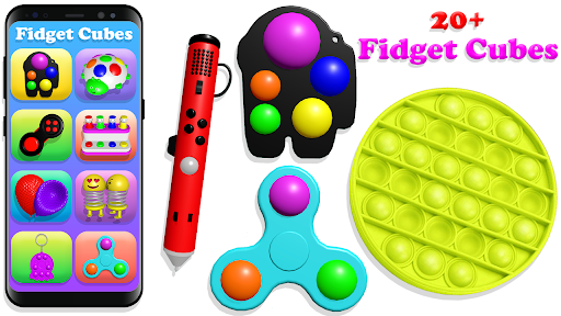 Fidget Toys Pop It Anti stress and Calming Games 1.0.4 screenshots 1