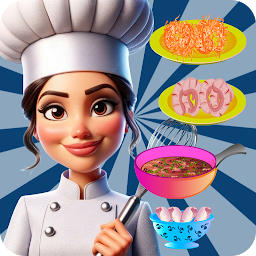 Icon image girls cooking toy variety dish