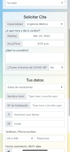 Centro médico Cala dor