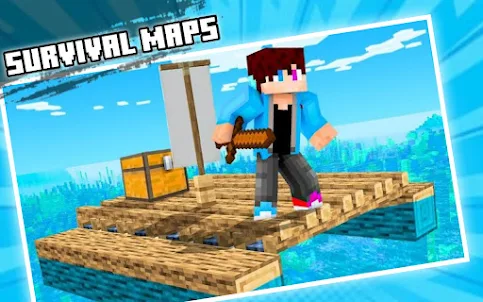 Mod Raft Survival Map for MCPE