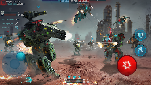 Robot Warfare: PvP Mech Battle – Apps no Google Play