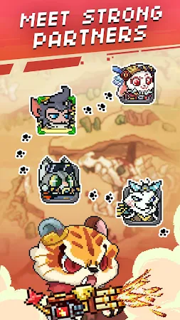 Game screenshot Berserk Cat - Pixel Gacha RPG hack