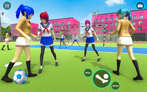 Anime High School Girl Games