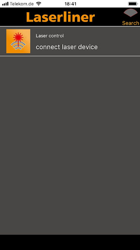 Android application Laserliner Commander screenshort
