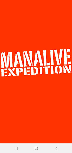 Android application ManAlive EXPEDITION screenshort