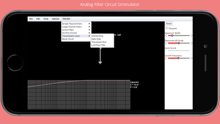 Analog Filter Circuit Simmulator