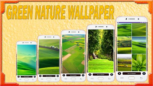 Android application Green Nature Wallpaper screenshort
