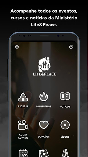 Android application Life&Peace screenshort