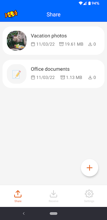 ToffeeShare: File Sharing - New - (Android)