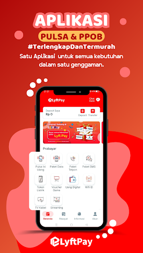 Android application Lyft Pay screenshort
