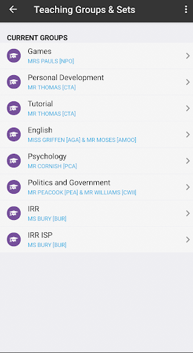 iParent App Screen 3