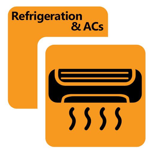 Refrigeration & ACs: HVAC  Icon