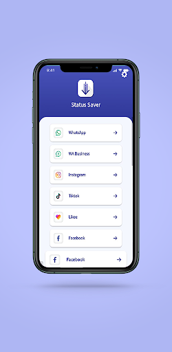 Android application Status Saver screenshort
