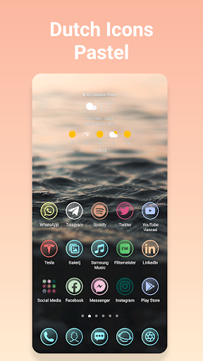 Android application Dutch Icons Pastel screenshort