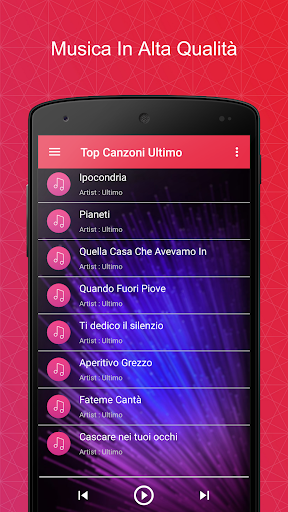 Canzoni Ultimo Songs 2020 Screen 2