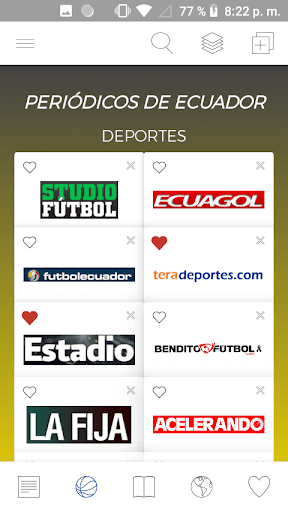 Periódicos Ecuatorianos Screen 2
