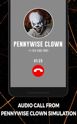 Scary Pennywise Fake Call Screen 2
