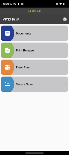 Android application VPSX Print screenshort