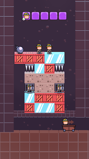 Android application Mine Rescue screenshort