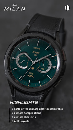 S4U Milan - Luxury watch face screenshot 2