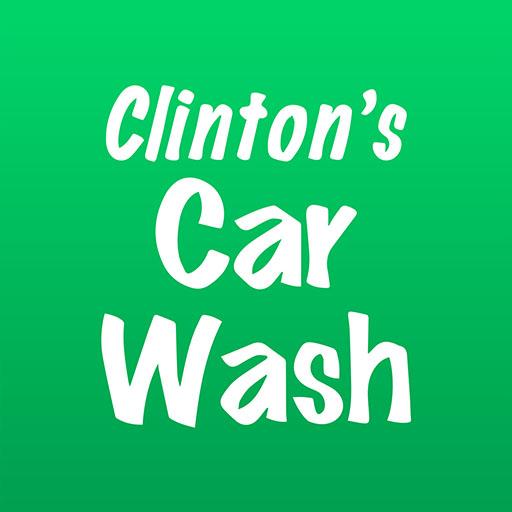 Clinton’s Car Wash Logo