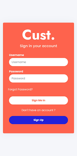 AdminCust. Screen 2
