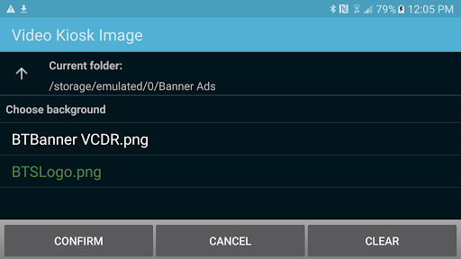 Video Kiosk Image Widget Screen 2