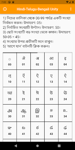 Android application Hindi-Telugu-Bengali Unity screenshort