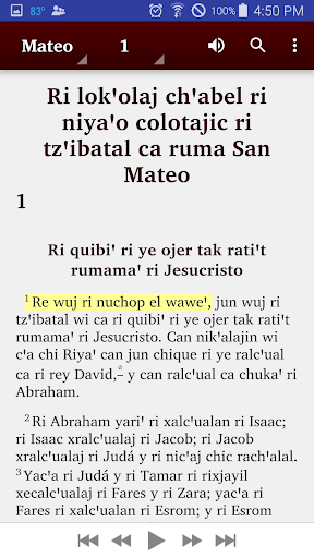 Central Kaqchikel Bible Screenshot 3 - AppWisp.com