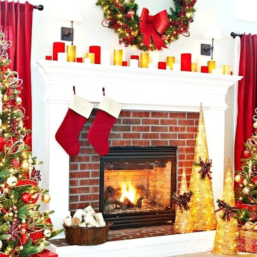 Christmas Fireplace