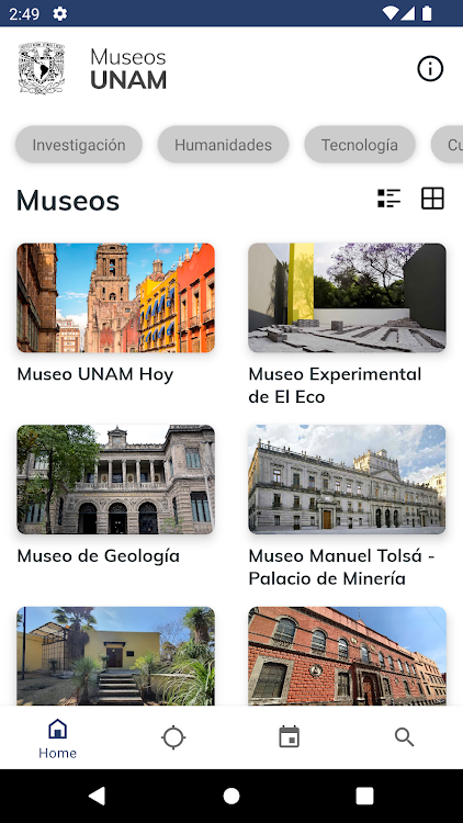 Museos UNAM - 2.0.7 - (Android)