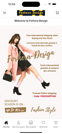 Android application Forhera Design screenshort