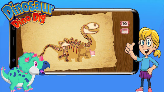 Digging Games Dinosaurs Bones  screenshots 1