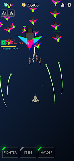 Android application Tap Tap Shmup screenshort