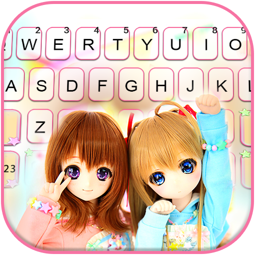 Dolls Kawaii BFF Keyboard Back logo