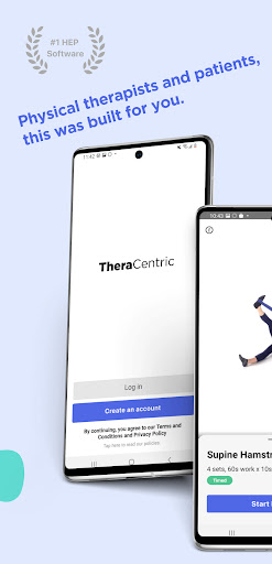 Android application TheraCentric screenshort