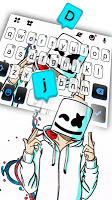 screenshot of Doodle DJ Keyboard Theme
