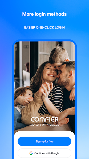 Android application Comfier screenshort