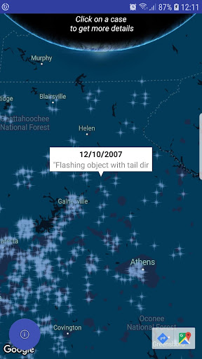 UFO: The USA map screenshot