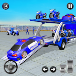 Cover Image of Download Grand Police Transport Truck  APK