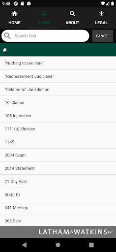 The Book of Jargon® - RSS Screen 2