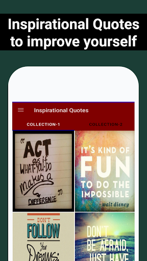 Android application Inspirational Quotes screenshort