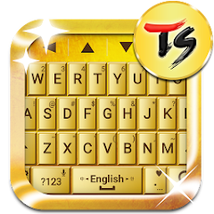 Gold Bar Skin for TS Keyboard MOD