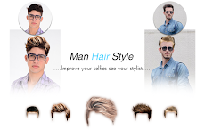 Man HairStyle Photo Editorのおすすめ画像1