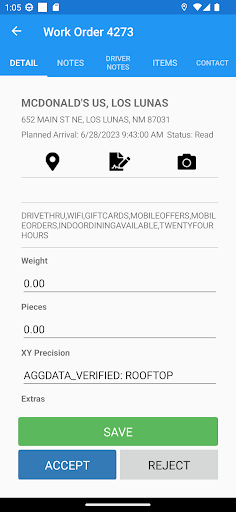InfiniGIS Mobile Screen 2